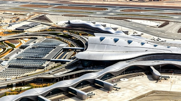 VIP-аэропорт Абу-Даби, 2022–2023 гг.: Закупка прочных решеток для траншей с люками, оснащенными дренажными каналами.