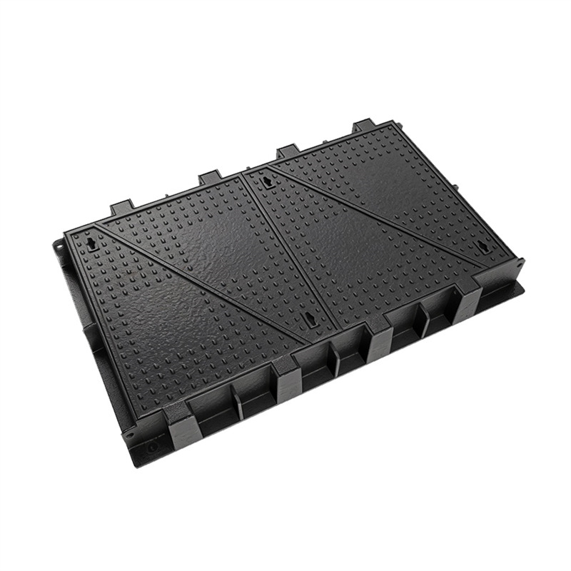 Manhole cover applied to telecommunication and electricity